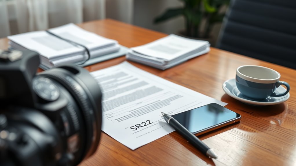 california sr22 insurance requirements