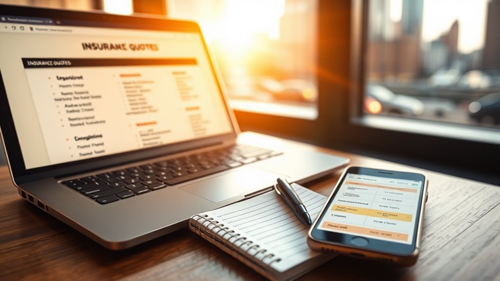 compare insurance quotes options