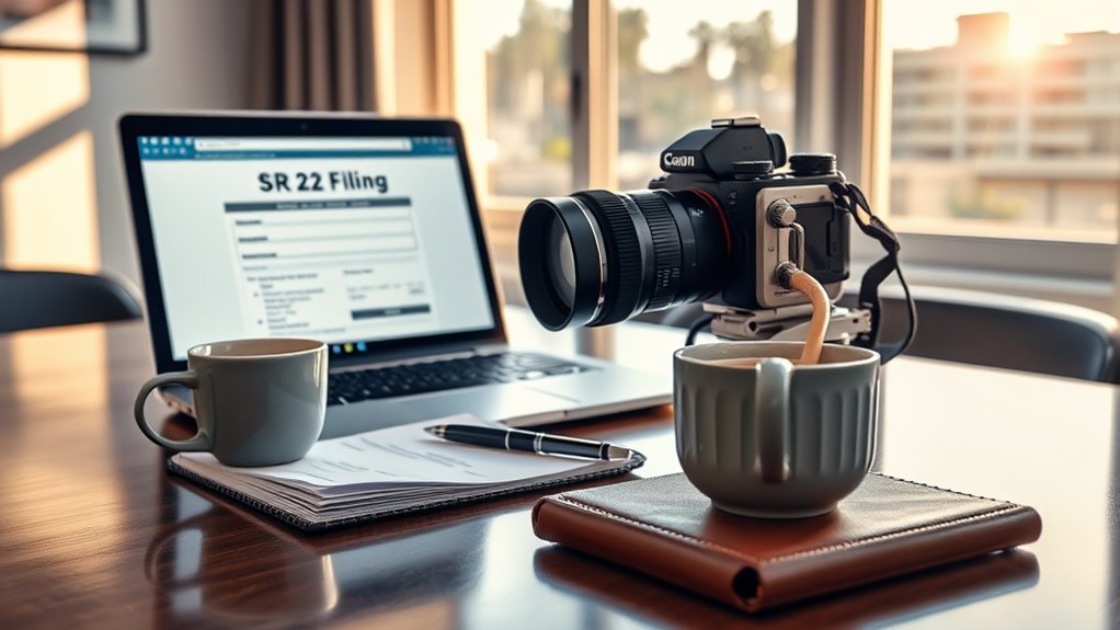 sr 22 filing compliance steps